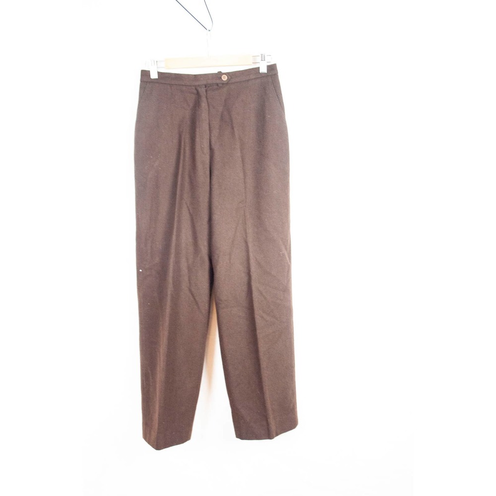 Vintage Brown Jack Winter Wool/Polyester Blend Pants